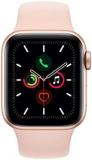 Apple Watch Series 5 (GPS, 40mm) - Gold Aluminium Case with Pink Sand Sport Band (Renewed)