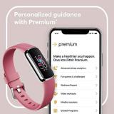 Fitbit Luxe Health & Fitness Tracker & Luxe Health & Fitness Tracker with 6-Month Fitbit Premium Membership Included, Stress Management Tools and up to 5 Days Battery