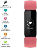 Fitbit Inspire 2 Health & Fitness Tracker with a Free 1-Year Fitbit Premium Trial, Black & Inspire 2 Health & Fitness Tracker with a Free 1-Year Fitbit Premium Trial, 24/7 Heart Rate Desert Rose