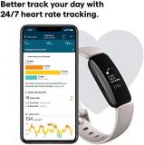 Fitbit Inspire 2 Health & Fitness Tracker with a Free 1-Year Premium Trial, 24/7 Heart Rate & up to 10 Days Battery , Black & Inspire 2 Clip, Black