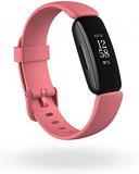 Fitbit Inspire 2 Health & Fitness Tracker with a Free 1-Year Fitbit Premium Trial, Lunar White & Inspire 2 Health & Fitness Tracker with a Free 1-Year Fitbit Premium Trial, Desert Rose