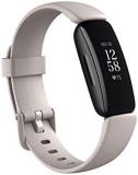 Fitbit Inspire 2 Health & Fitness Tracker with a Free 1-Year Fitbit Premium Trial, Lunar White & Inspire 2 Health & Fitness Tracker with a Free 1-Year Fitbit Premium Trial, Desert Rose