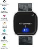 Fitbit Versa 2 Health & Fitness Smartwatch with Voice Control, Sleep Score & Music