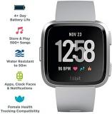 Fitbit Versa Health & Fitness Smartwatch with Heart Rate, Music & Swim Tracking, Grey
