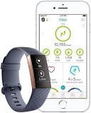 Fitbit Charge 3 Advanced Fitness Tracker with Heart Rate, Swim Tracking & 7 Day Battery - Rose-Gold/Grey, One Size