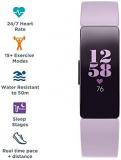 Fitbit Inspire HR Health & Fitness Tracker with Auto-Exercise Recognition, 5 Day Battery, Sleep & Swim Tracking, Lilac
