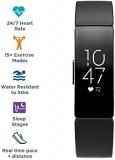 Fitbit Inspire HR Health & Fitness Tracker with Auto-Exercise Recognition, 5 Day Battery, Sleep & Swim Tracking, Black