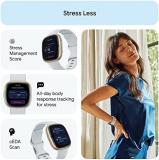 Fitbit Sense 2 Health and Fitness Smartwatch with built-in GPS, advanced health features, up to 6 days battery life - compatible with Android and iOS.