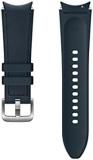 Samsung Electronics Hybrid Leather Silicone Watch Band Strap Small/Medium, for Galaxy Watch 4 and Galaxy Watch 4 Classic (US Version), Navy, (ET-SHR88SNEGUJ)