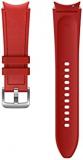Samsung Watch Strap Hybrid Leather Band - Official Samsung Watch Strap - 20mm - M/L - Red