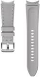 Samsung Watch Strap Hybrid Leather Band - Official Samsung Watch Strap - 20mm - M/L - Silver