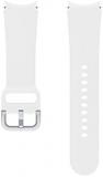Samsung Watch Strap Sport Band (FKM) - Official Samsung Watch Strap - 20mm - S/M - White