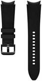 Samsung Watch Strap Hybrid Leather Band - Official Samsung Watch Strap - 20mm - M/L - Black