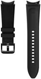 Samsung Watch Strap Hybrid Leather Band - Official Samsung Watch Strap - 20mm - M/L - Black