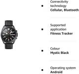 Samsung Galaxy Watch 3 (Bluetooth) 45mm - Smartwatch Fitness Tracker Mystic Black
