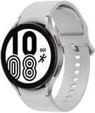 Samsung Galaxy Watch4 Smart Watch, Health Monitoring, Fitness Tracker, Long Lasting Battery, Bluetooth, 44mm, Silver (UK Version)