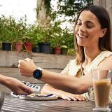 Samsung Galaxy Watch4 Classic Smart Watch, Rotating Bezel, Health Monitoring, Fitness Tracker, 4G, 42mm, Silver (UK Version)