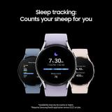 Samsung Galaxy Watch5 44mm 4G LTE Smart Watch, Silver, 3 Year Extended Warranty (UK Version)