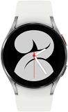 Samsung Galaxy Watch4 40mm 4G LTE Smart Watch, 3 Year Manufacturer Warranty, Silver (UK Version)