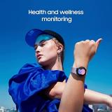 Samsung Galaxy Watch5 44mm Bluetooth Smart Watch, Silver, 3 Year Extended Warranty (UK Version)