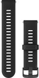 Garmin Replacement Strap 22 mm Silicone Black Fits Forerunner 745 Easy to Click On and Off Change without Tools