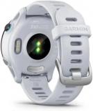 Garmin Forerunner 255S Music GPS Watch, Stone White / Black