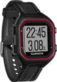Garmin Forerunner 25 Large GPS Running Watch, Black/Red