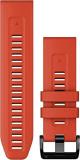 Garmin Fenix 7X 26 mm Quick Fit Flame Red Silicone Band