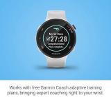 Garmin Forerunner 45S GPS Running Watch with Garmin Coach Training Plan Support - White, Small (Renewed)