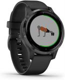 Garmin Vívoactive 4S, Smaller-Sized GPS Smartwatch, Features Music, Body Energy ...