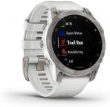 Garmin GPS Multifunction Watch EPIX (Gen 2) Sapphire - Snow White/Titanium Grey ...