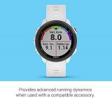 Garmin Forerunner 245 Music, GPS Running Smartwatch with Music and Advanced Dynamics, White (Renewed)