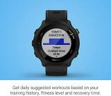 Garmin Forerunner 55 GPS Running Smartwatch, Black (Renewed)