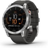 Garmin epix 2, Premium Active Smartwatch, Slate and Stainless Steel with Silicon...