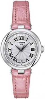 Tissot Bellissima Small Lady Watch Pink Leather T126.010.16.013.01 316L Steel