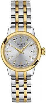 Women's watch only time Tissot Dream Lady T129.210.22.031.00 bicolor steel