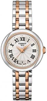 Tissot Bellissima Small Woman Watch only time T126.010.22.013.01 case and Bracelet in Steel PVD Rose Gold