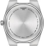 Tissot PRX white man watch only time T137.410.17.011.00 silicone strap
