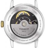 Tissot mens Classic Dream Stainless Steel Dress Watch gold T1294072203101