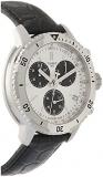 Tissot Mens PRS 200 Swiss Quartz Watch, Black, Leather,19 (T0674171603100), Black, Quartz Watch