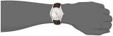 Tissot Mens Gentleman Quartz Stainless Steel Dress Watch Brown T1274101603101, Brown, Quartz Movement