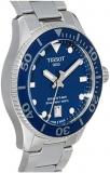 Tissot Seastar 1000 Watch 36 mm only time Man Blue Steel T120.210.11.041.00