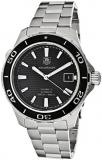 Tag Heuer Men 'S Automatic Watch with Black Dial Analogue Display Stainless Steel WAK2110. BA0830
