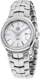 Tag Heuer Link Mother Of Pearl Dial Stainless Steel Ladies Watch WBC1314.BA0600