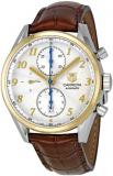 TAG Heuer CAS2150.Fc6291 – Wristwatch Men's, Leather Strap Brown