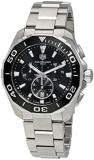 Tag Heuer Mens Aquaracer Stainless Steel Chronograph Watch