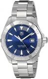 TAG Heuer Men's Swiss Quartz Stainless Steel Casual Watch, Color:Silver-Toned (M...