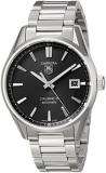 TAG Heuer Men's Analog Automatic Watch with Stainless-Steel Strap WAR211A.BA0782