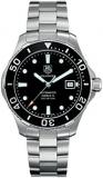 TAG Heuer Men's Aquaracer Calibre 5 Stainless Steel Black Dial Watch #WAN2110.BA...