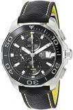 TAG HEUER MEN'S 43MM CANVAS BAND STEEL CASE AUTOMATIC WATCH CAY211A.FC6361